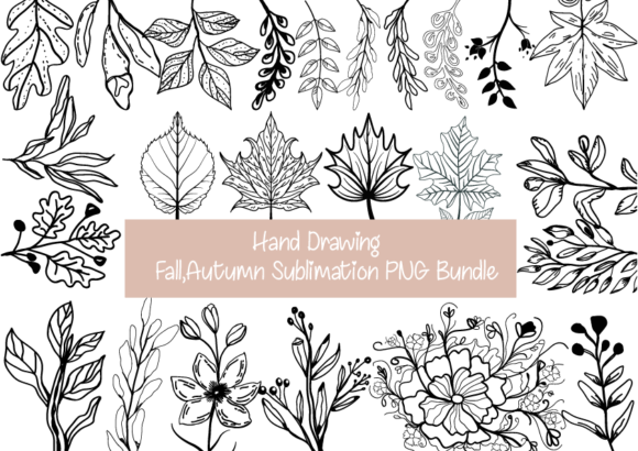 Download Fall Autumn Sublimation Graphics Bundle - Sublimation Collection