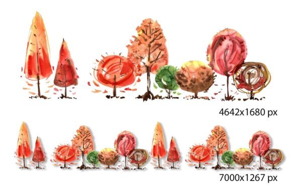 Download Horizontal Seamless Autumn Border - Horizontal Collection