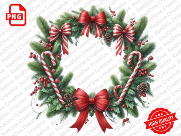 Download Christmas Garland Clipart, Horizontal - Premium Resources