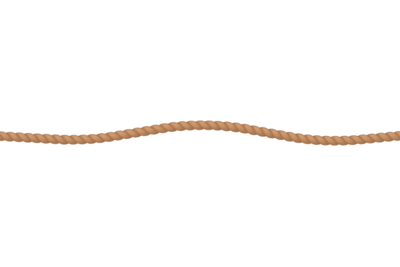 Download Curved Horizontal Rope. Seamless Nautica - Horizontal Collection