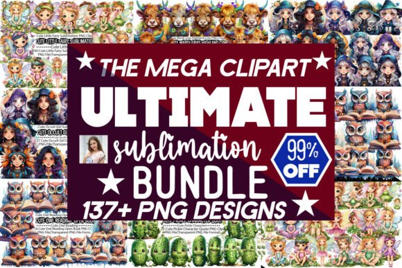 Download The Mega Sublimation Clipart Bundle - Sublimation Collection