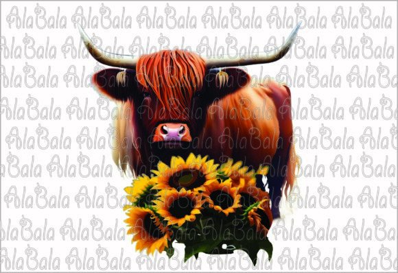 Download Highland Cow PNG, Sublimation Graphics - Sublimation Collection