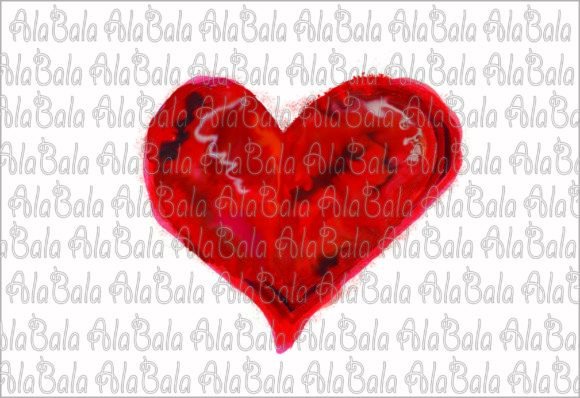 Download Watercolor Heart, Sublimation Graphics - Sublimation Collection