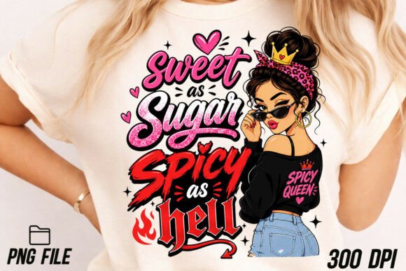 Download Sassy Girl Spicy Queen PNG Sublimation - Sublimation Collection