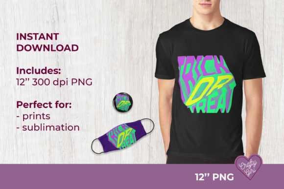 Download Trick or Treat Halloween Sublimation - Sublimation Collection
