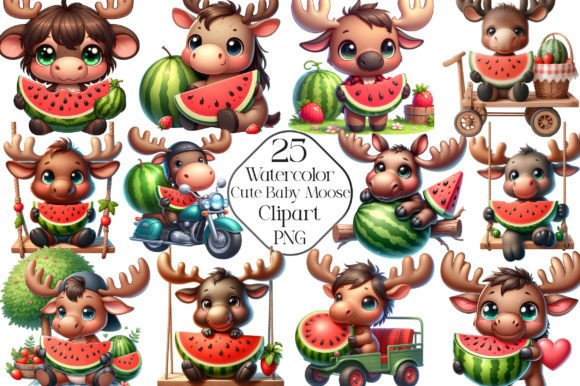 Download Cute Baby Moose Sublimation PNG Clipart - Sublimation Collection