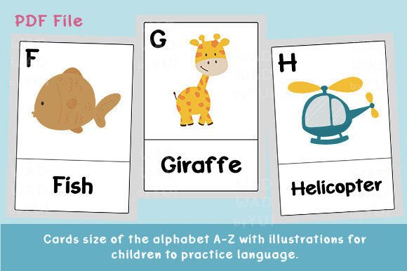 Download Alphabet and Phonics Flashcards - Card Collection