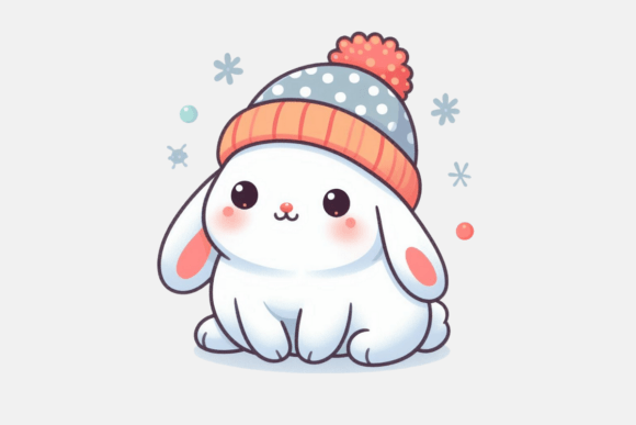 Download Cute Winter Rabbit PNG Sublimation - Sublimation Collection