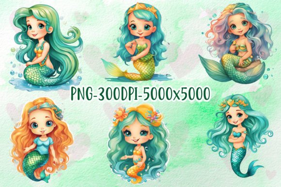 Download Baby Mermaid Sublimation - Sublimation Collection